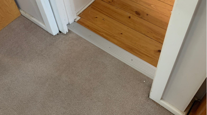 Hiline aluminium threshold ramps