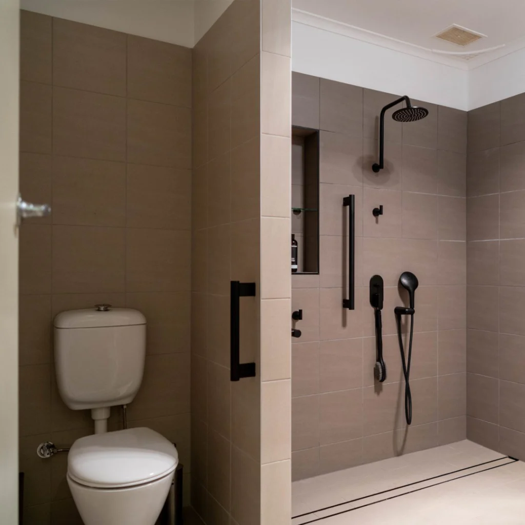 Hiline bathroom modifications