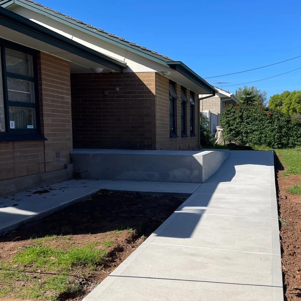 Hiline Home Modifications - Concreting