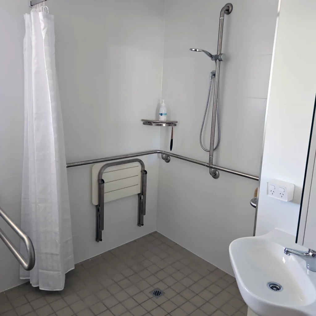 Hiline Home Modifications - Fold up shower seat