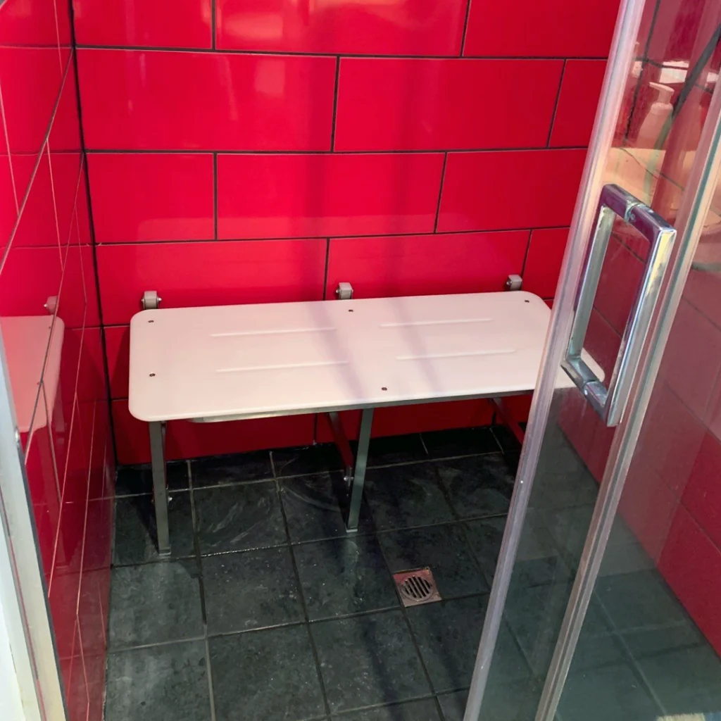 Hiline Home Modifications - Large fold up shower seat