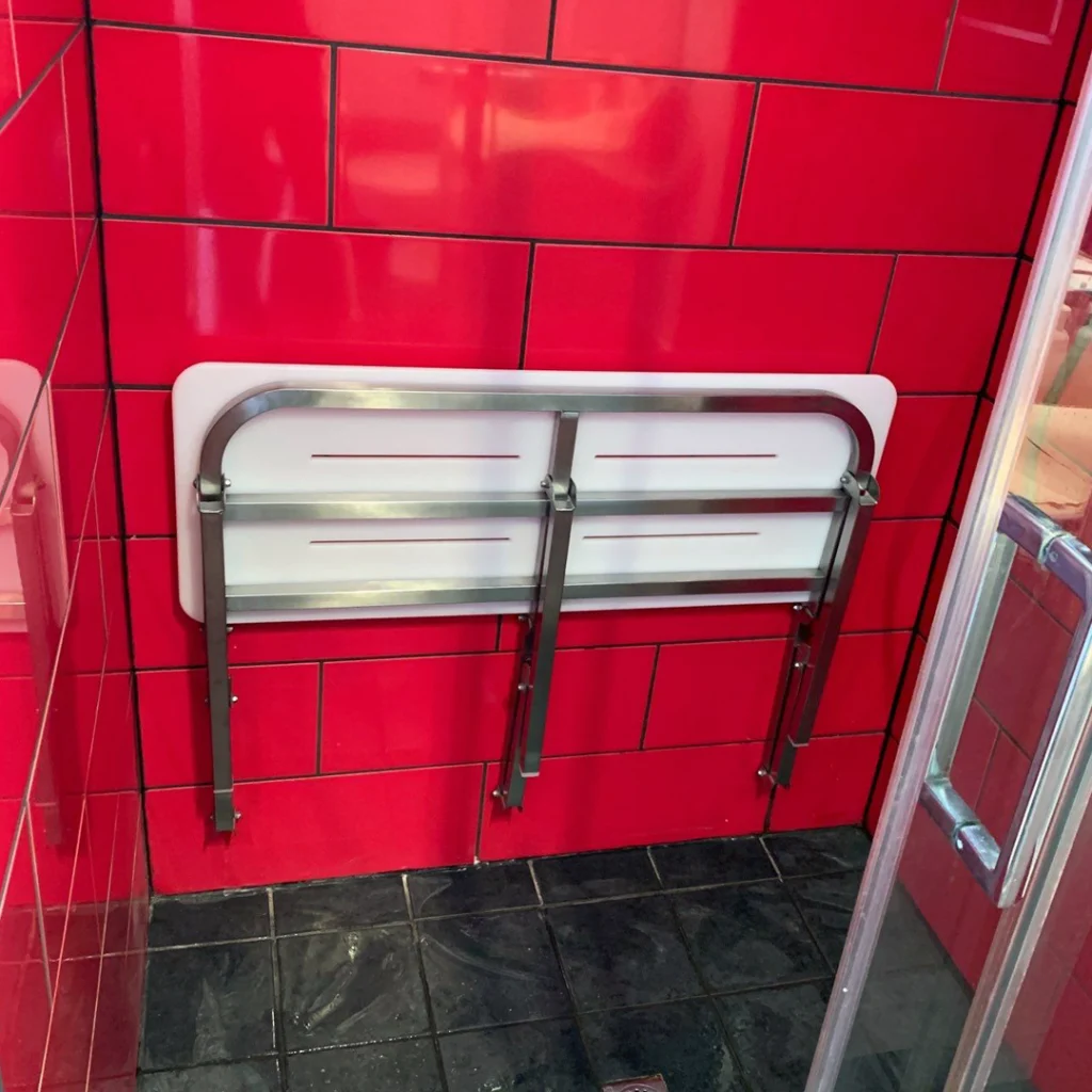 Hiline Home Modifications - Large fold up shower seat
