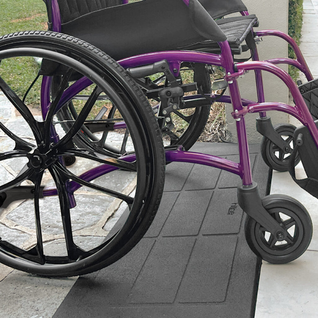 Hiline rubber threshold ramps