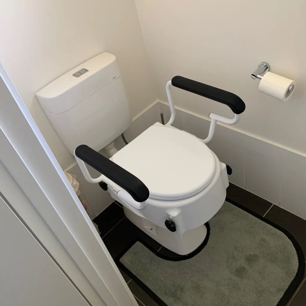 Hiline Home Modifications - Toilet Support Arms