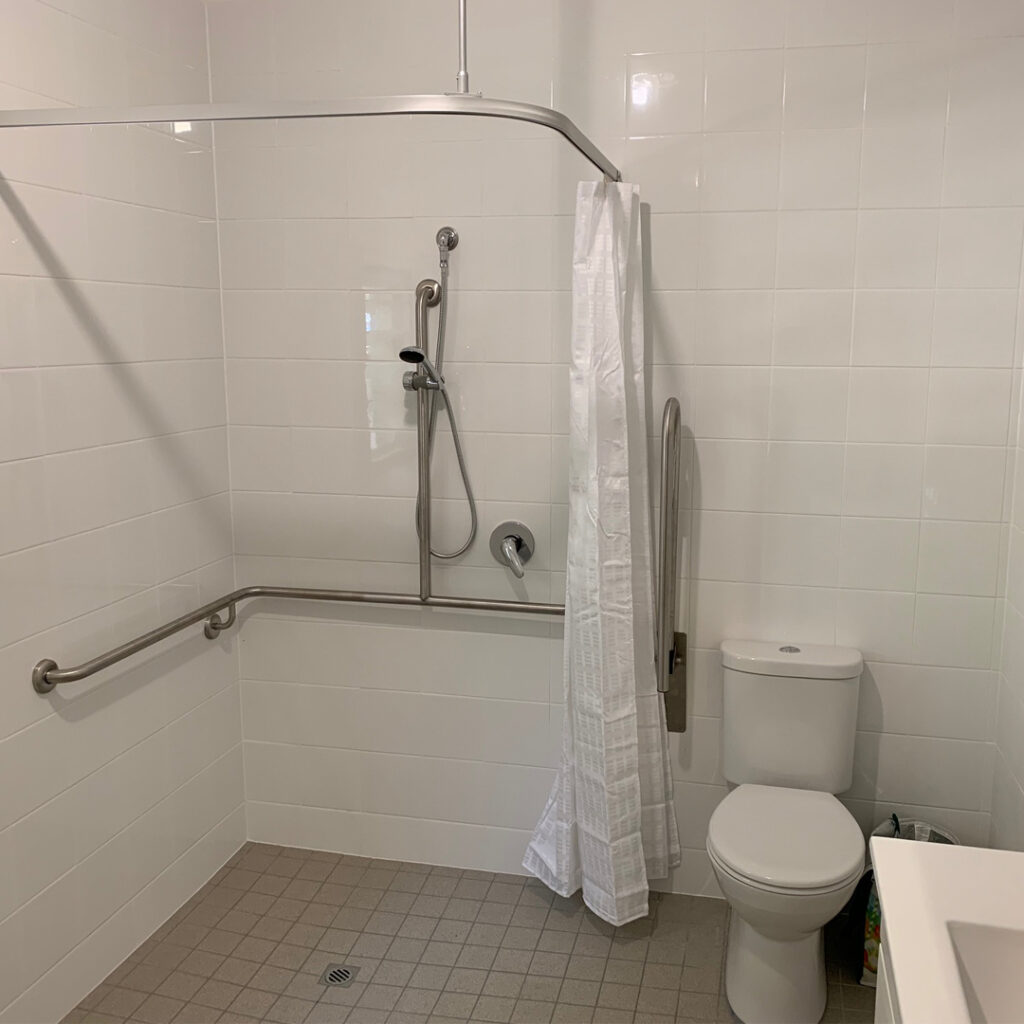 Hiline major bathroom modifications