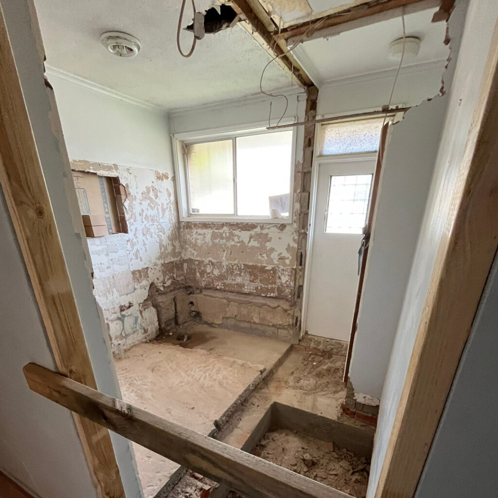 Hiline major bathroom modifications